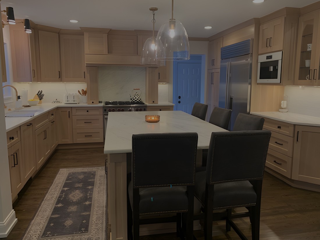 Traditional Transitional Kitchen Remodel by Balbes Custom Building project photo